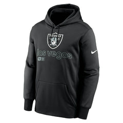 Las Vegas Raiders Peformance Nike Therma-FIT NFL Hoodie Black Taass US