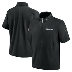 Las Vegas Raiders 2024 NFL Sideline Nike Lightweight Coach Jacket Black Lifestyle