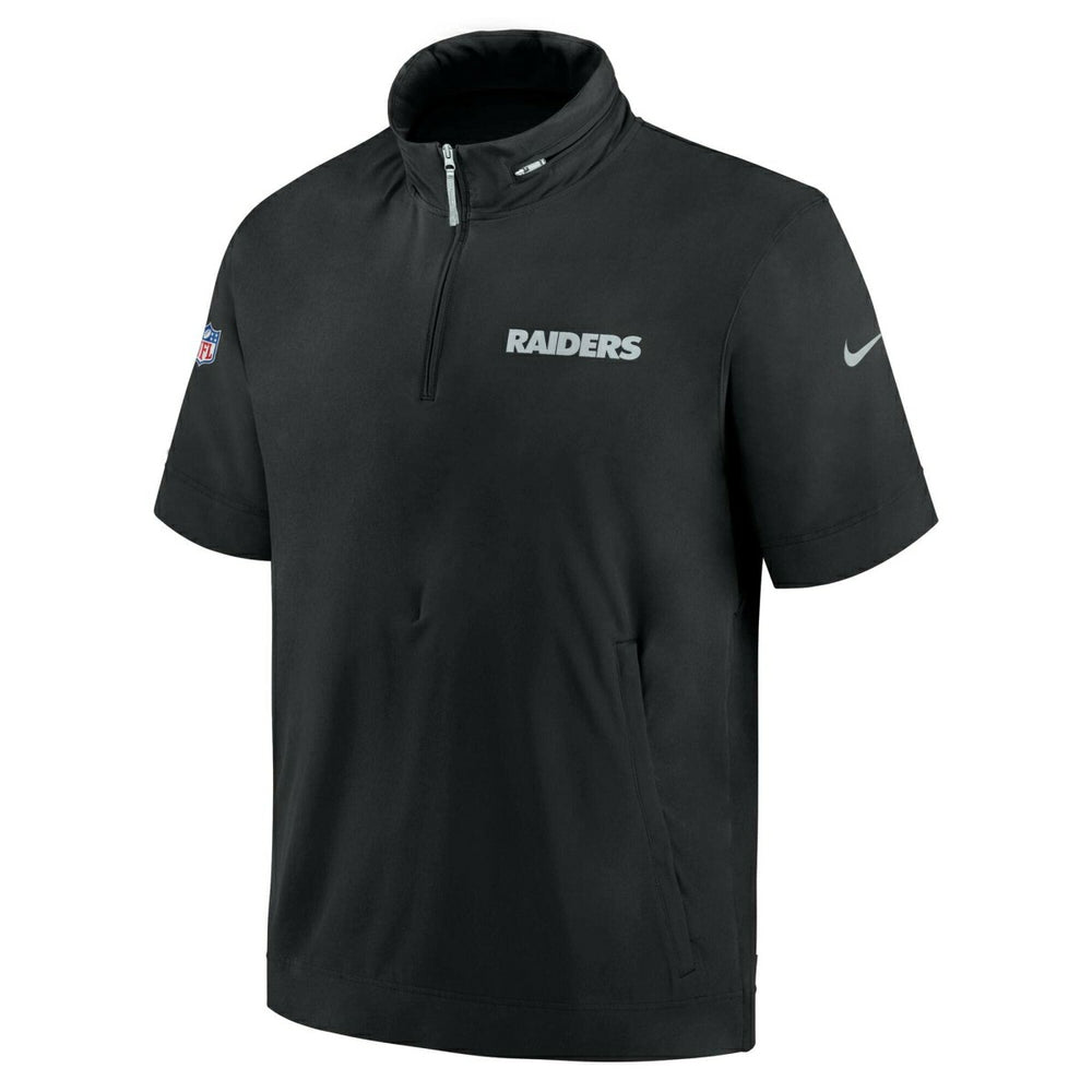 Las Vegas Raiders 2024 NFL Sideline Nike Lightweight Coach Jacket Black Lifestyle