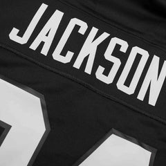 Bo Jackson #34 Los Angeles Raiders Nike Game NFL Jersey Black Taass US