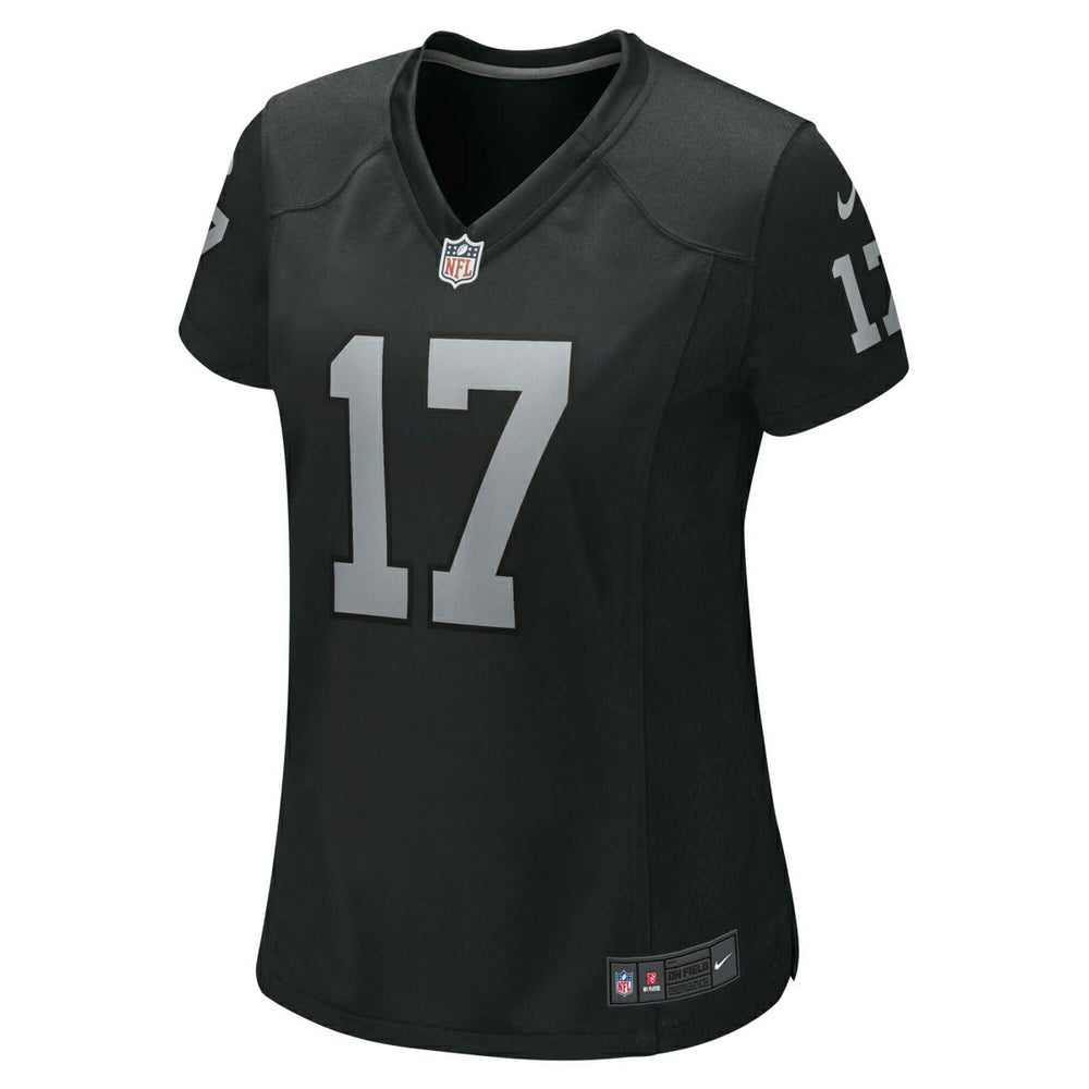 Davante Adams #17 Las Vegas Raiders Nike Game NFL Jersey Black (WOMEN'S) Classic