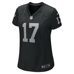 Davante Adams #17 Las Vegas Raiders Nike Game NFL Jersey Black (WOMEN'S) Classic