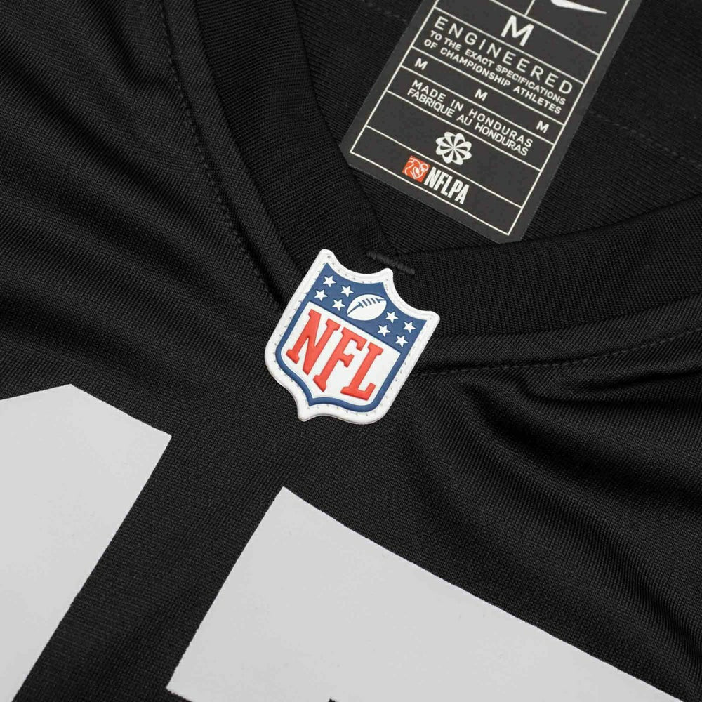 Davante Adams #17 Las Vegas Raiders Nike Game NFL Jersey Black (WOMEN'S) Classic
