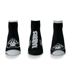 Las Vegas Raiders No Show NFL Socks 3-Pack Taass for sale