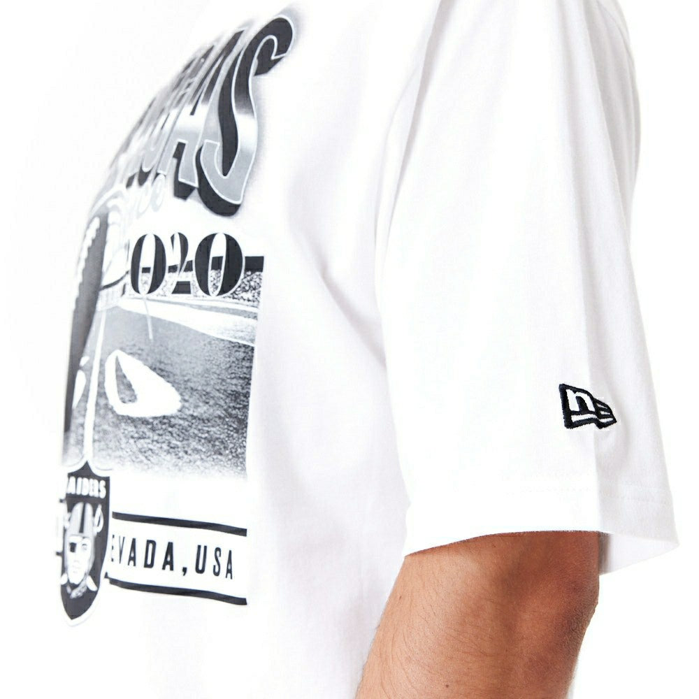 Las Vegas Raiders Field Graphic New Era Oversized NFL T-Shirt Taass US