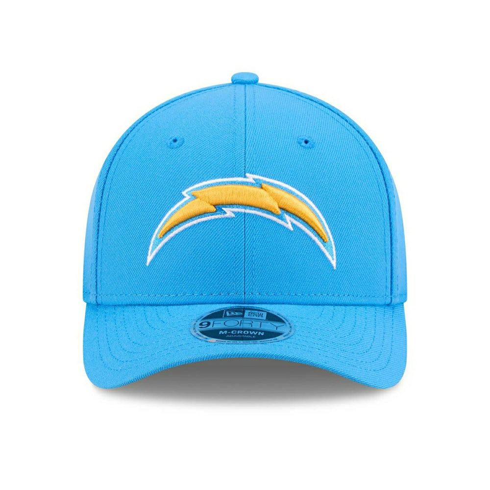 Los Angeles Chargers NFL Team Logo New Era 9FORTY M-Crown Snapback Cap Blue Lifestyle