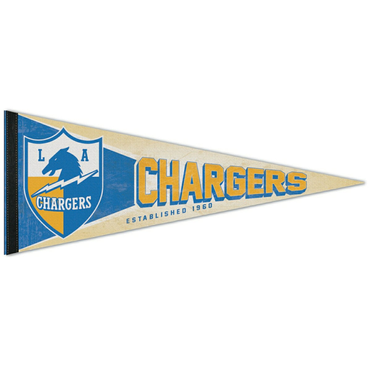 Los Angeles Chargers Premium Throwback NFL Pennant Taass sale