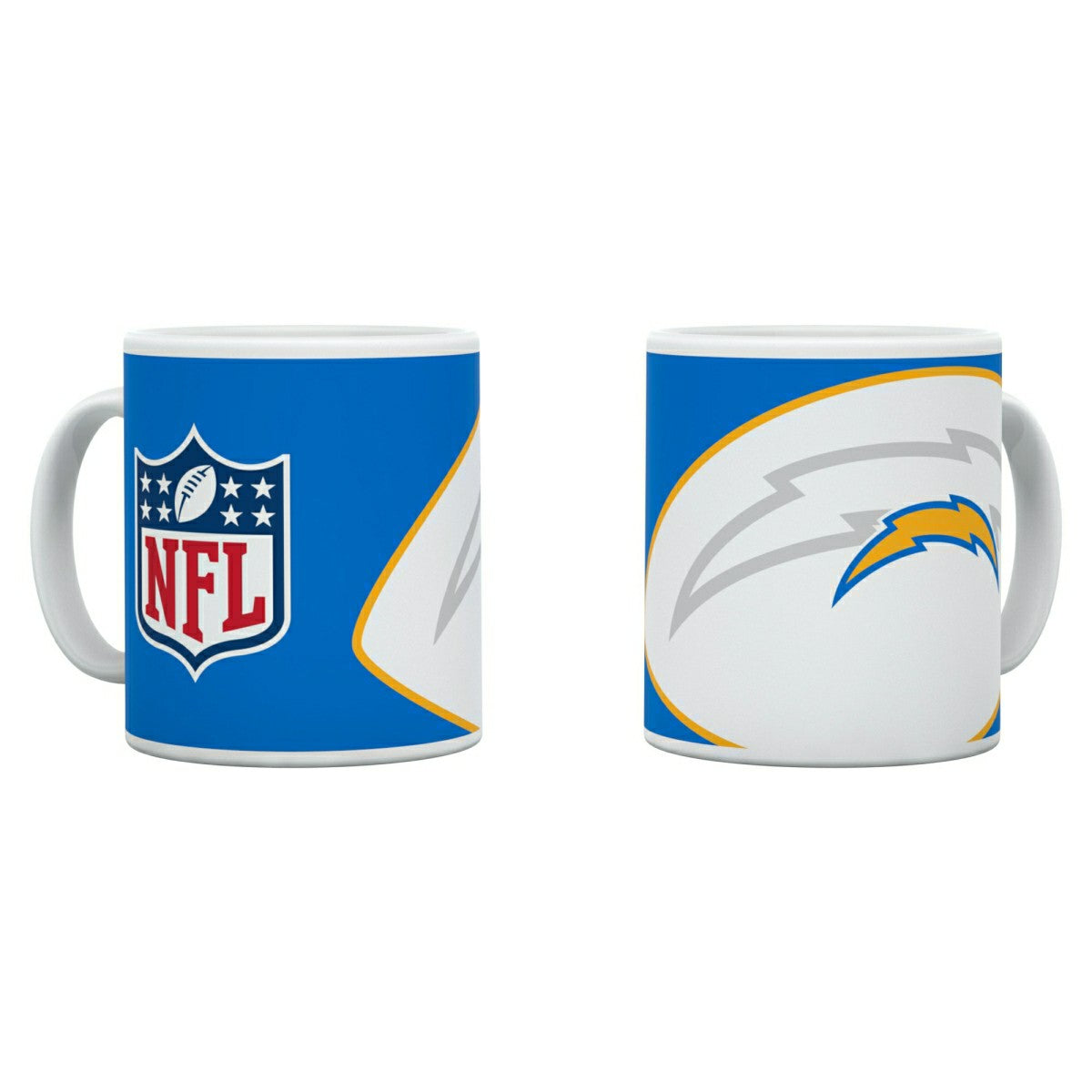 Los Angeles Chargers Shadow Logo & Shield NFL Mug (330 ml) Taass for sale