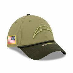 Los Angeles Chargers 2025 NFL Salute to Service 39THIRTY Flex Cap Olive Taass US