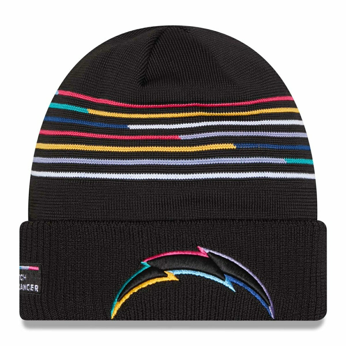 Los Angeles Chargers 2025 NFL Crucial Catch New Era Knit Hat Taass US