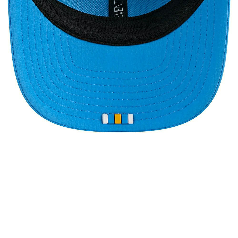 Los Angeles Chargers 2025 NFL On-Field Sideline 9SEVENTY Trucker Snapback Cap Blue Classic