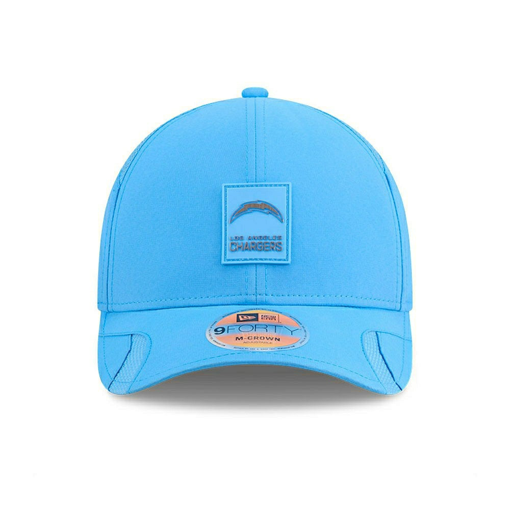Los Angeles Chargers 2025 NFL On-Field Sideline 9FORTY M-Crown Cap Blue Fashion