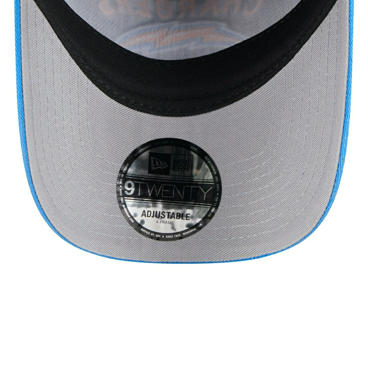 Los Angeles Chargers 2025 NFL Draft 9TWENTY A-Frame Adjustable Cap Black Taass for sale
