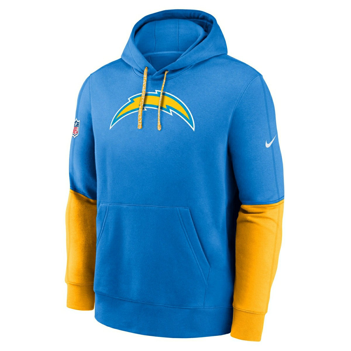 Los Angeles Chargers 2024 NFL Sideline Nike Club Hoodie Blue Taass US