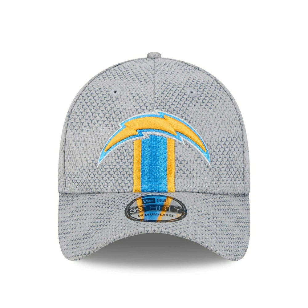Los Angeles Chargers 2024 NFL Sideline New Era 39THIRTY Flex Cap Gray Taass sale