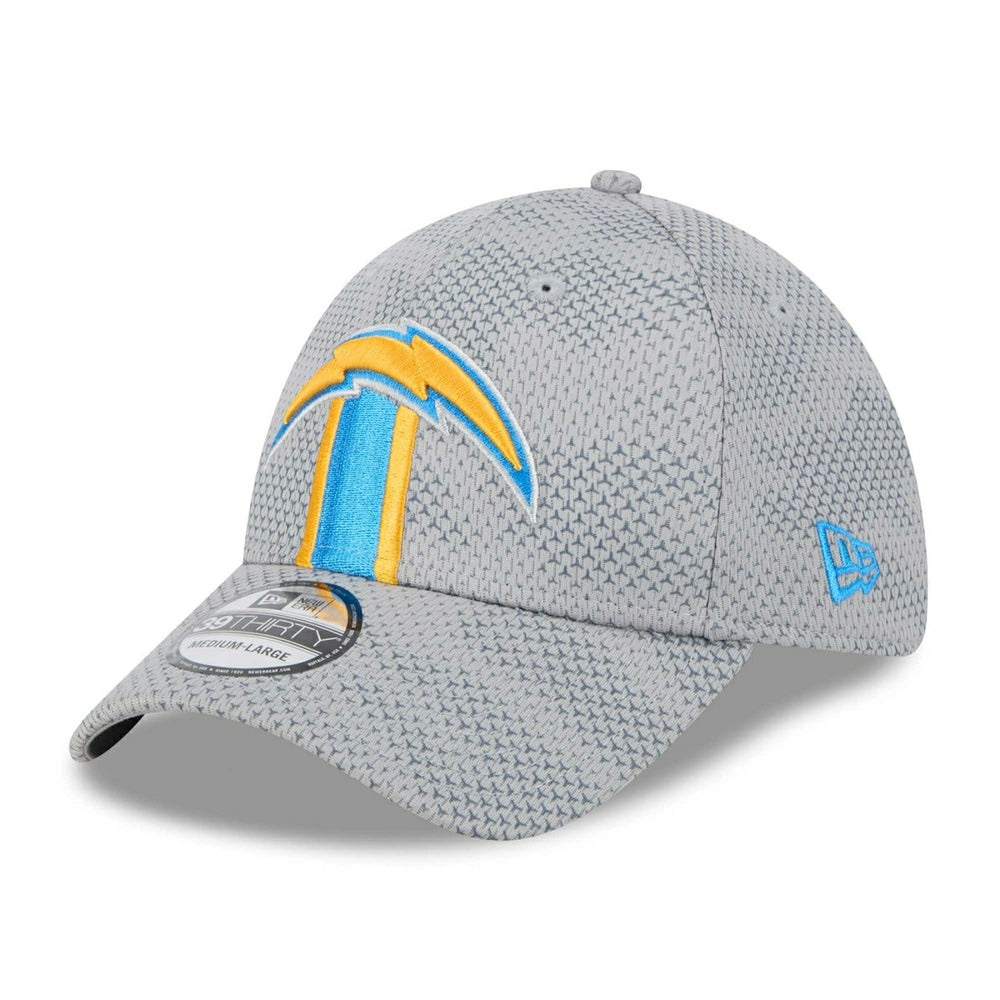 Los Angeles Chargers 2024 NFL Sideline New Era 39THIRTY Flex Cap Gray Taass sale