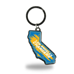 Los Angeles Chargers State Shaped NFL Key Ring Fashion