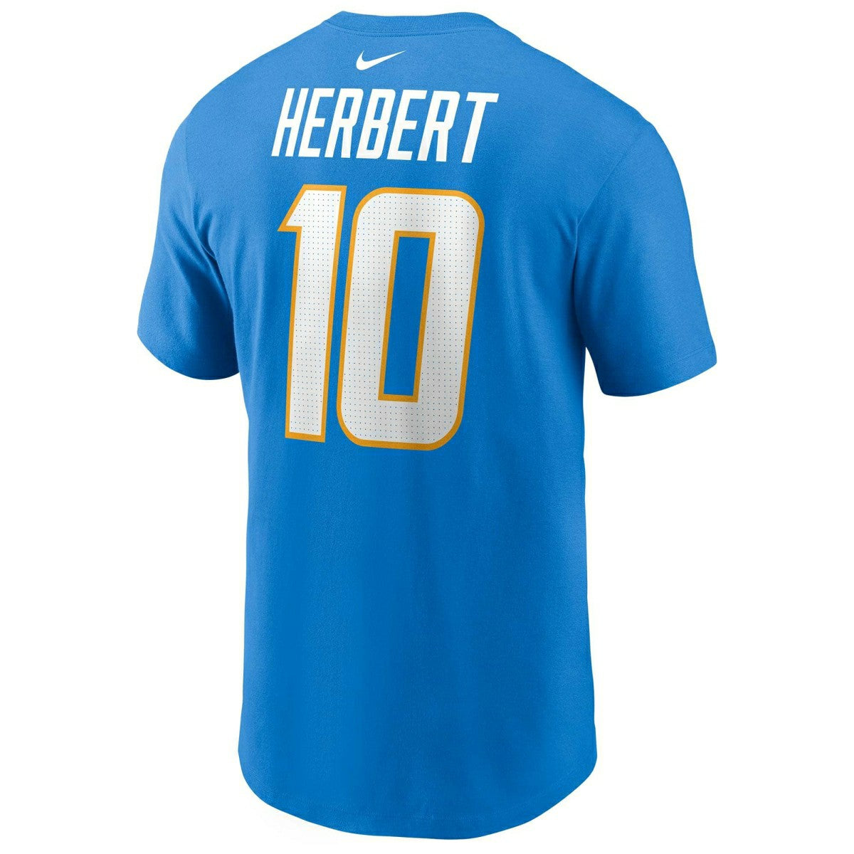 Justin Herbert #10 Los Angeles Chargers Nike Player NFL T-Shirt Blue Taass US