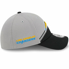 Los Angeles Chargers Colorway 2023 NFL Sideline New Era 39THIRTY Flex Cap Gray Classic