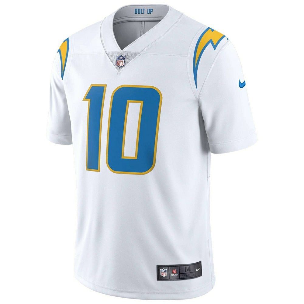 Justin Herbert #10 Los Angeles Chargers Nike Vapor Limited NFL Jersey White Taass sale