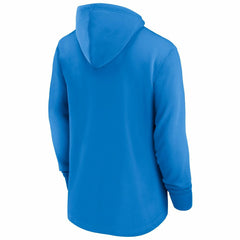 Los Angeles Chargers Classic Throwback Fleece NFL Hoodie Blue Fashion