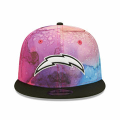 Los Angeles Chargers 2022 NFL On-Field Crucial Catch New Era 9FIFTY Snapback Cap Taass for sale
