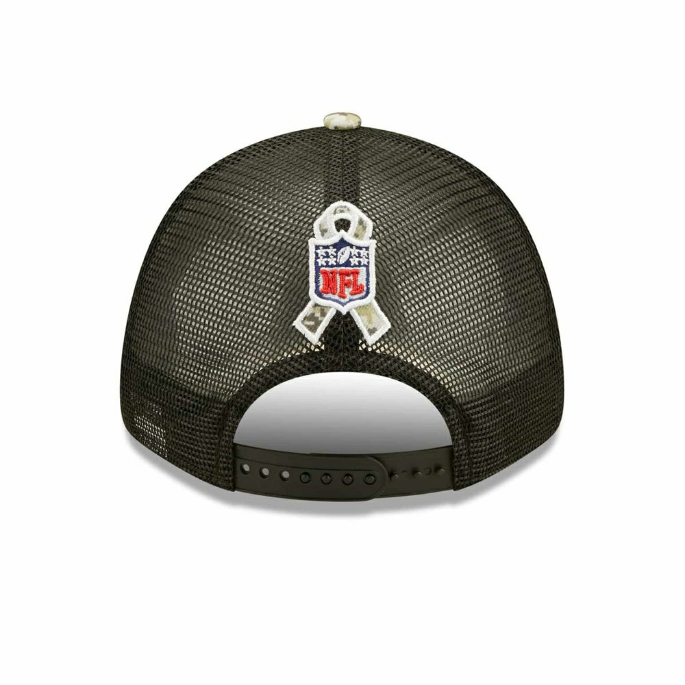 Los Angeles Chargers 2022 NFL On-Field Salute to Service New Era 9FORTY Cap Fashion
