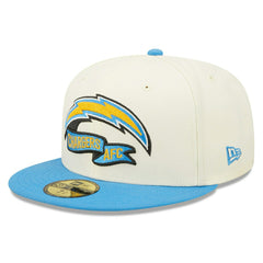 Los Angeles Chargers Traditional On-Field 2022 NFL Sideline New Era 59FIFTY Cap Taass sale