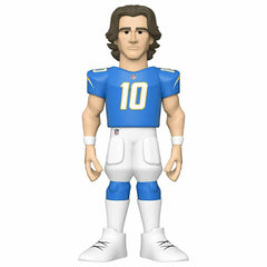 Funko Vinyl Gold 5" Justin Herbert Los Angeles Chargers NFL Figure Taass US