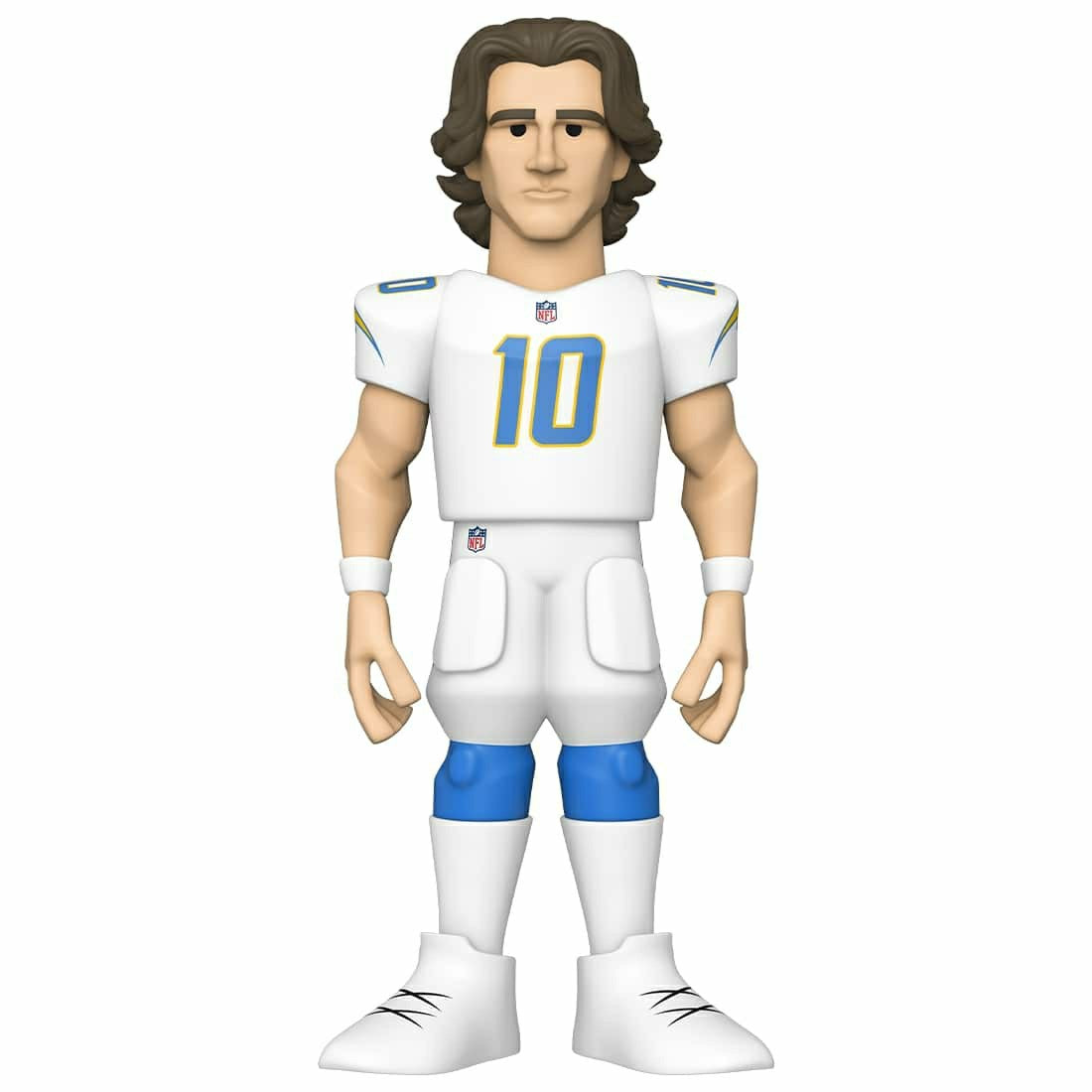 Funko Vinyl Gold 5" Justin Herbert Los Angeles Chargers CHASE Edition NFL Figure Classic