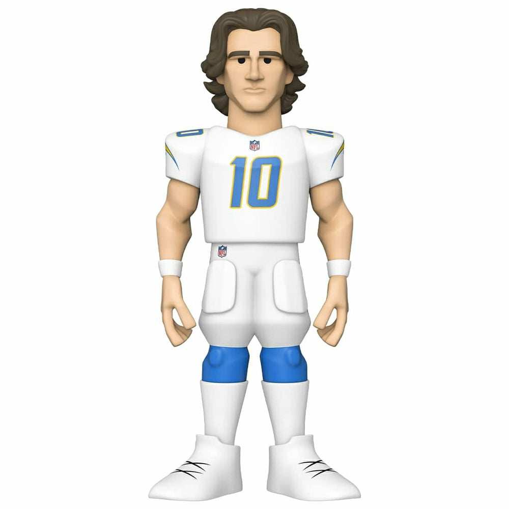 Funko Vinyl Gold 5" Justin Herbert Los Angeles Chargers CHASE Edition NFL Figure Classic