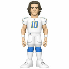 Funko Vinyl Gold 5" Justin Herbert Los Angeles Chargers CHASE Edition NFL Figure Classic