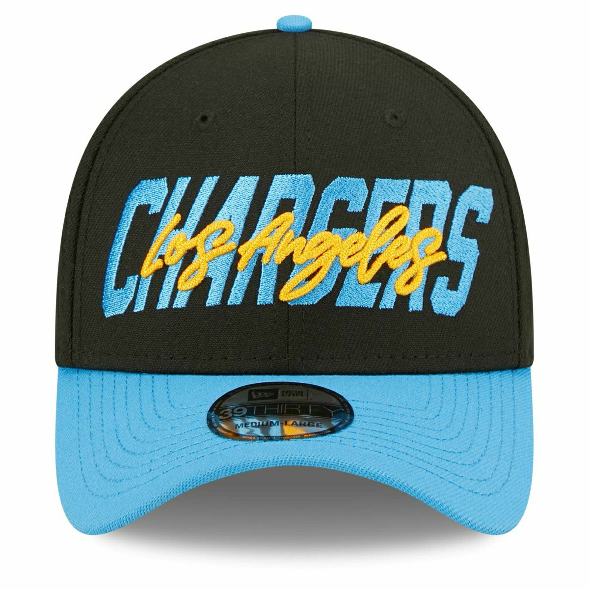 Los Angeles Chargers Official 2022 NFL Draft New Era 39THIRTY Flex Cap Lifestyle