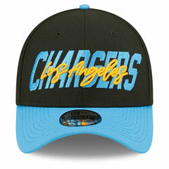 Los Angeles Chargers Official 2022 NFL Draft New Era 39THIRTY Flex Cap Lifestyle