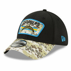 Los Angeles Chargers 2021 NFL On-Field Salute to Service New Era 39THIRTY Flex Fit Cap Taass for sale