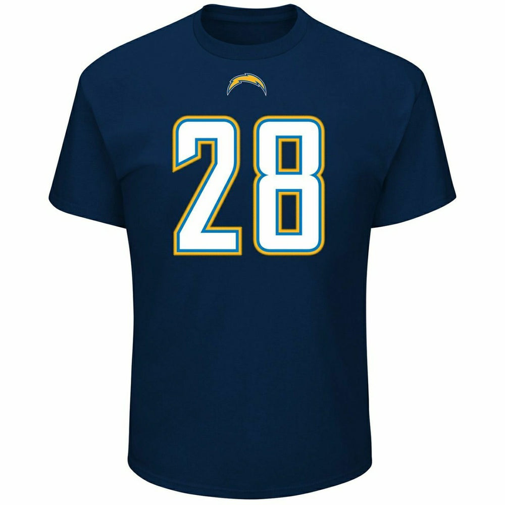 Melvin Gordon #28 Los Angeles Chargers Player NFL T-Shirt Taass US