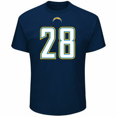 Melvin Gordon #28 Los Angeles Chargers Player NFL T-Shirt Taass US