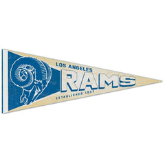 Los Angeles Rams Premium Throwback NFL Pennant Taass US