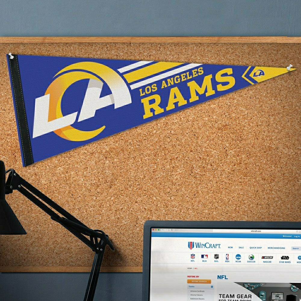 Los Angeles Rams Big Logo NFL Pennant Classic