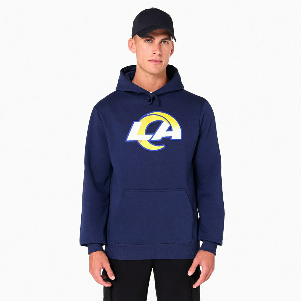 Los Angeles Rams Logo Hoodie New Era NFL Sweatshirt Fashion