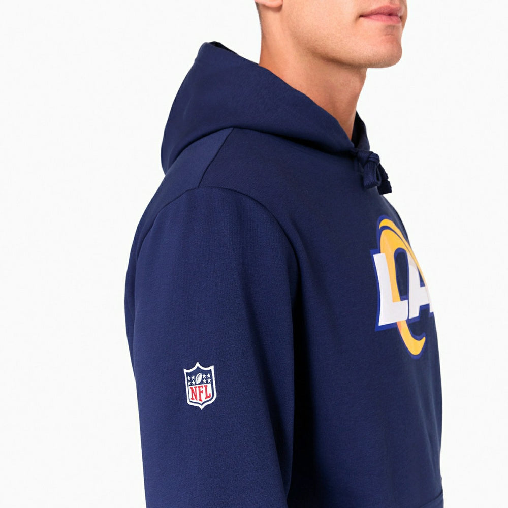 Los Angeles Rams Logo Hoodie New Era NFL Sweatshirt Fashion