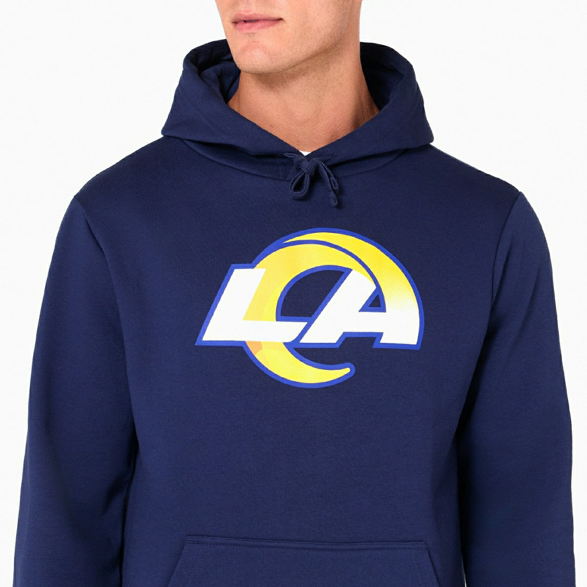Los Angeles Rams Logo Hoodie New Era NFL Sweatshirt Fashion