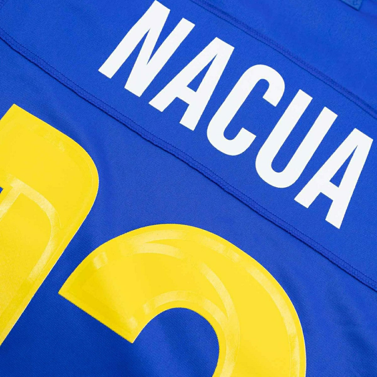 Puka Nacua #12 Los Angeles Rams Nike Game NFL Jersey Blue Taass sale