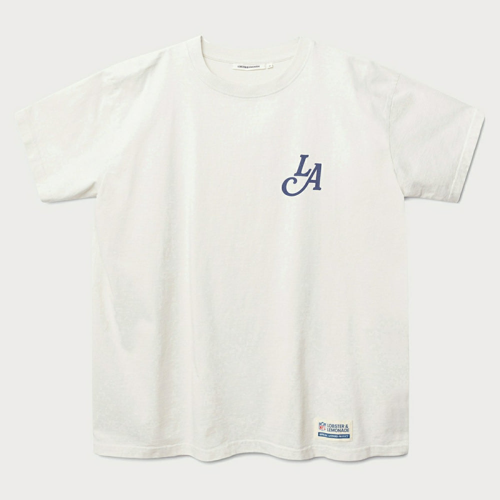 Los Angeles Rams L&L '89 Classics NFL T-Shirt Light Gray Classic