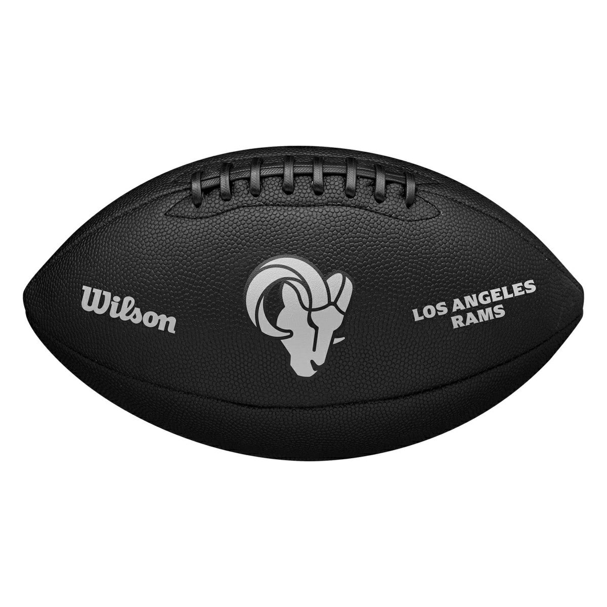 Los Angeles Rams Wilson Metallic Premiere Full Size NFL Football Taass sale