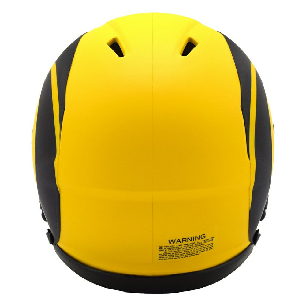 Los Angeles Rams Rave Alternate NFL Speed Mini Helmet Yellow Lifestyle
