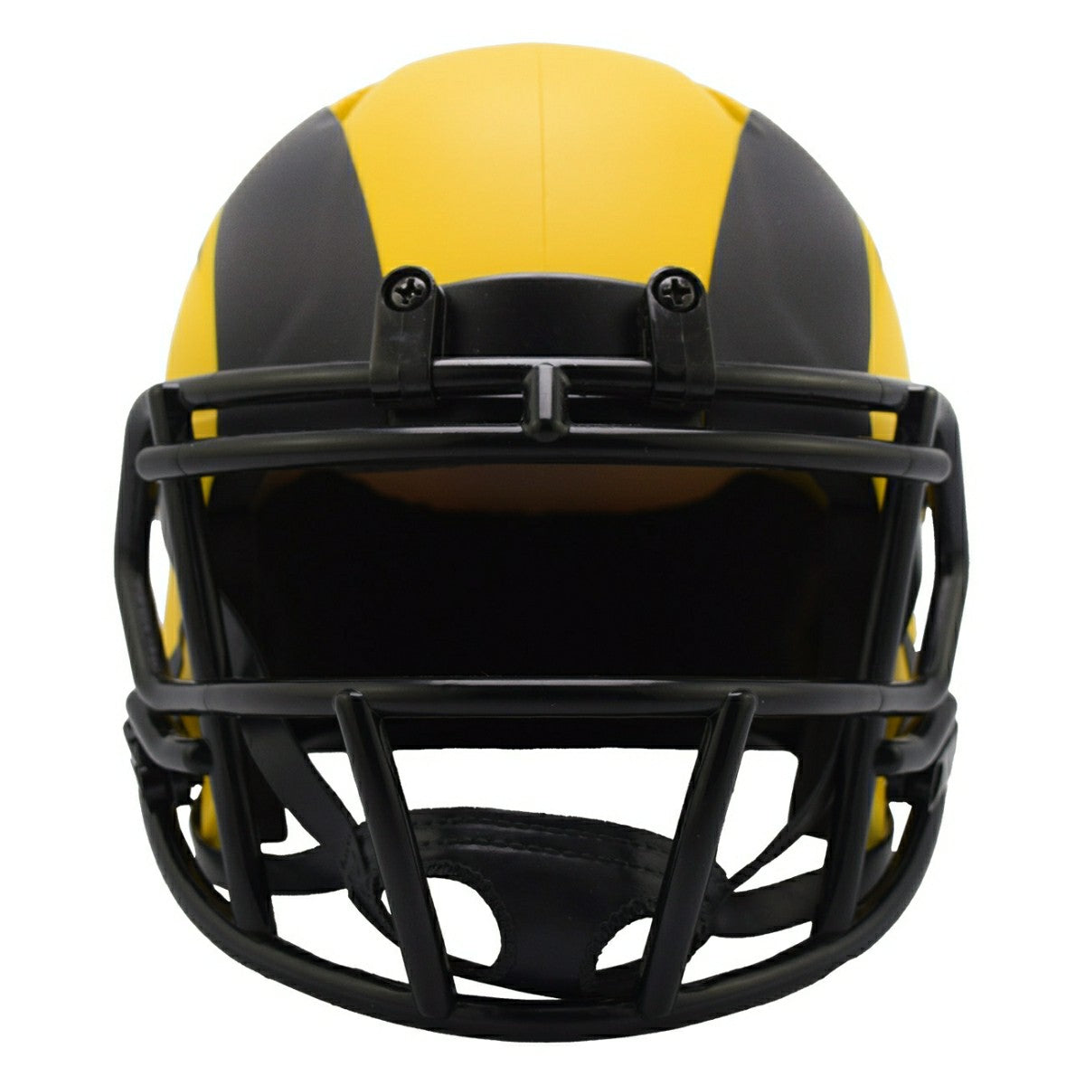 Los Angeles Rams Rave Alternate NFL Speed Mini Helmet Yellow Lifestyle