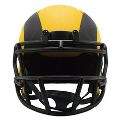 Los Angeles Rams Rave Alternate NFL Speed Mini Helmet Yellow Lifestyle