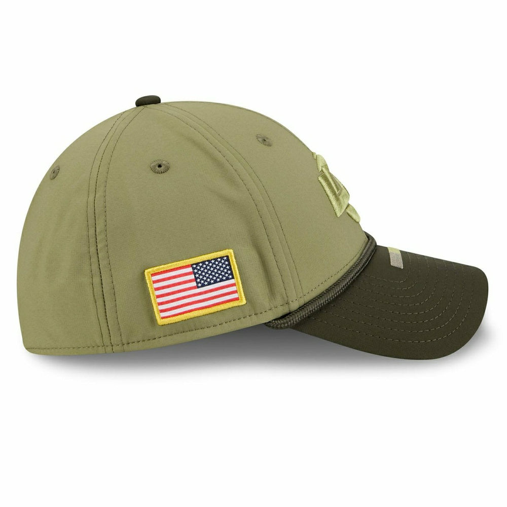 Los Angeles Rams 2025 NFL Salute to Service 39THIRTY Flex Cap Olive Taass US