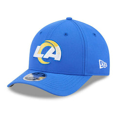 Los Angeles Rams NFL Team Logo New Era 9FORTY M-Crown Snapback Cap Blue Classic